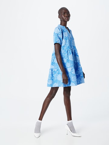 Robe 'Ida' A-VIEW en bleu : devant