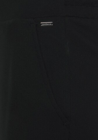 LASCANA Regular Cargohose in Schwarz