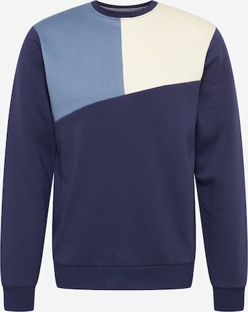 BLEND Sweatshirt in Blau: predná strana