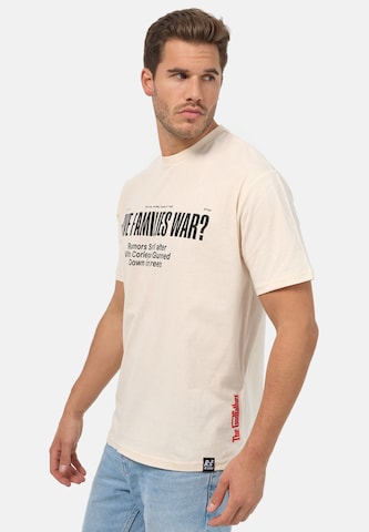 Recovered T-Shirt 'The Godfather New York 1945 Relaxed' in Beige