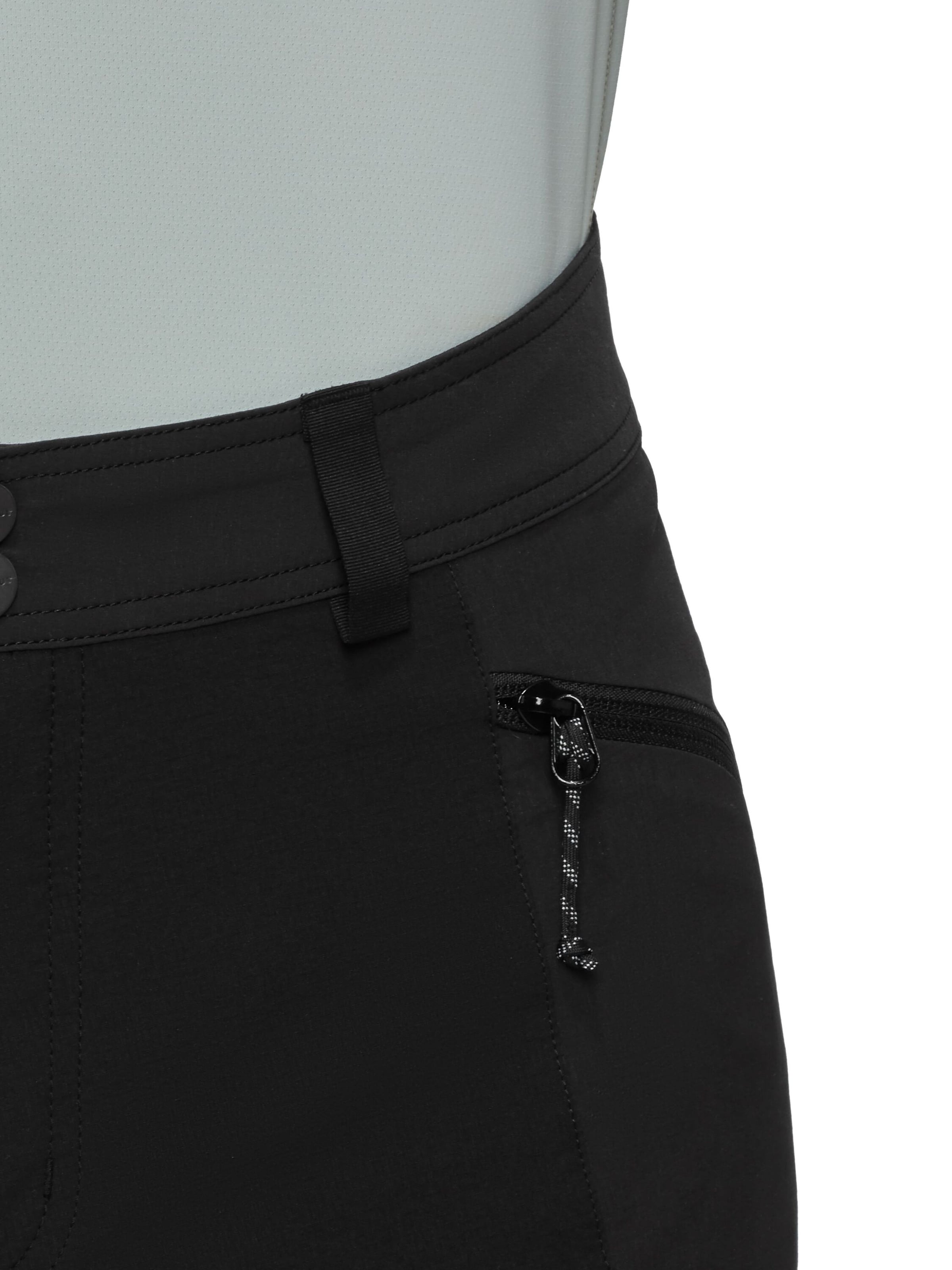 MAMMUT Regular Outdoor Pants 'Ducan' in Black