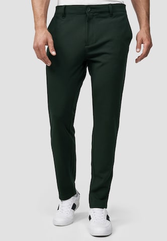 INDICODE JEANS Regular Chino 'Roedekro' in Groen: voorkant