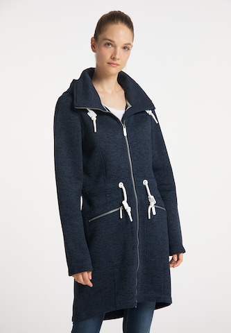 Veste en polaire ICEBOUND en bleu : devant