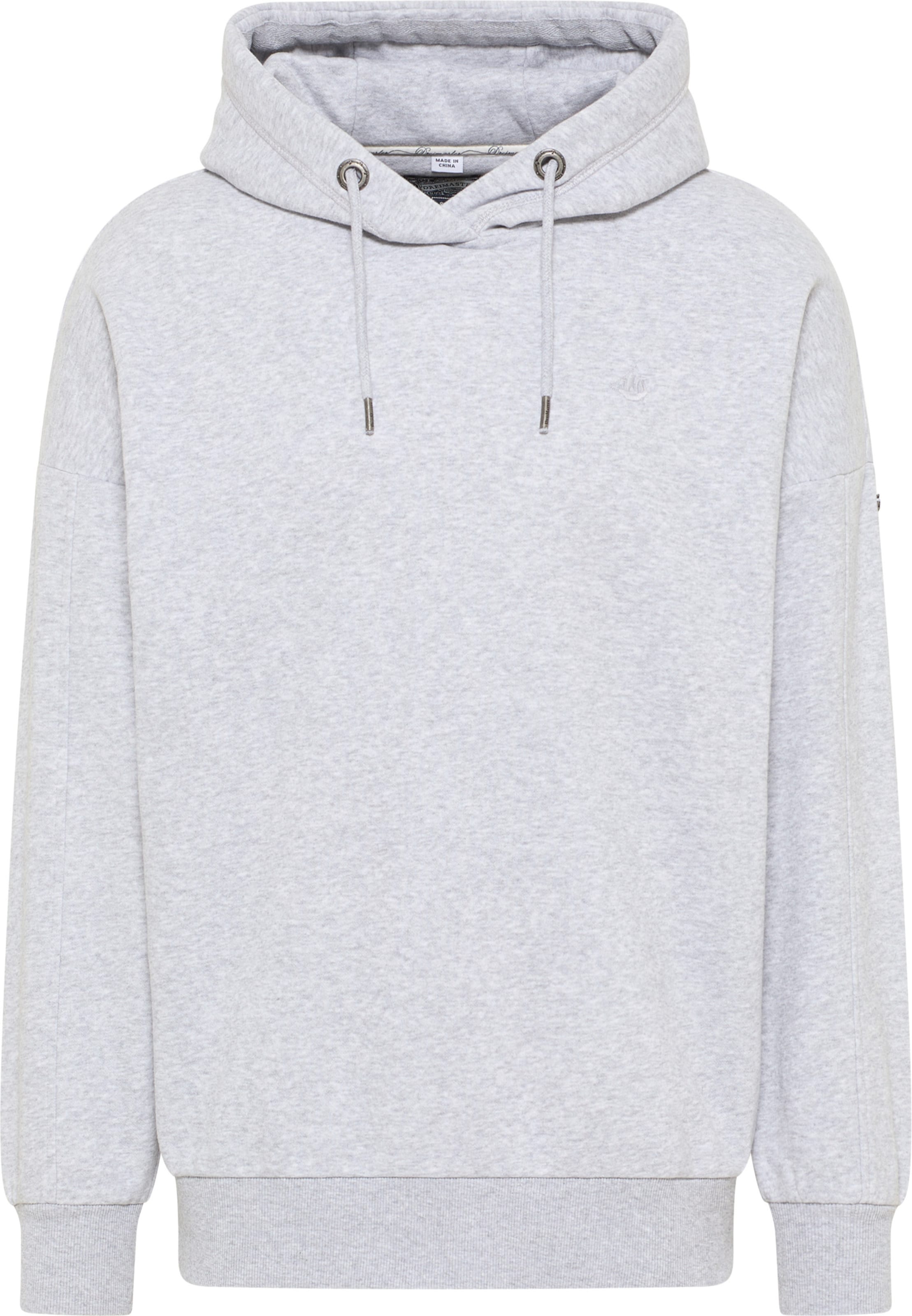 DreiMaster Vintage Sweatshirt in Grau: Vorderseite