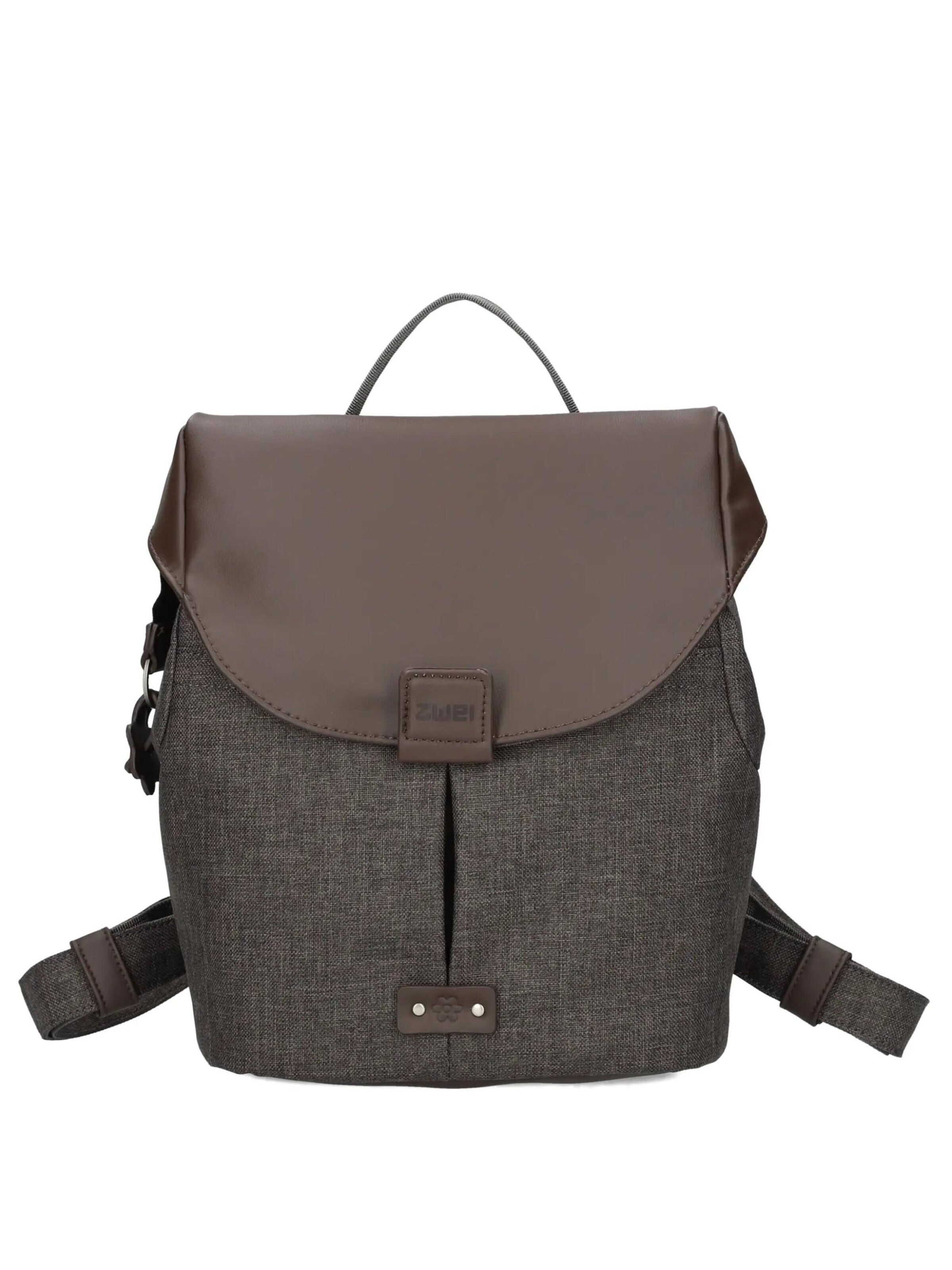 ZWEI Rucksack 'Olli OR8' in Grau: Vorderseite