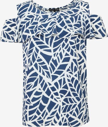 Camicia da donna di Awesome Apparel in blu: frontale