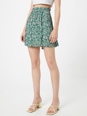 ICHI Skirt 'MARRAKECH AOP' in Green: front