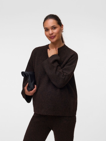 Vero Moda Maternity - Jersey 'VMMSupreme' en marrón: frente