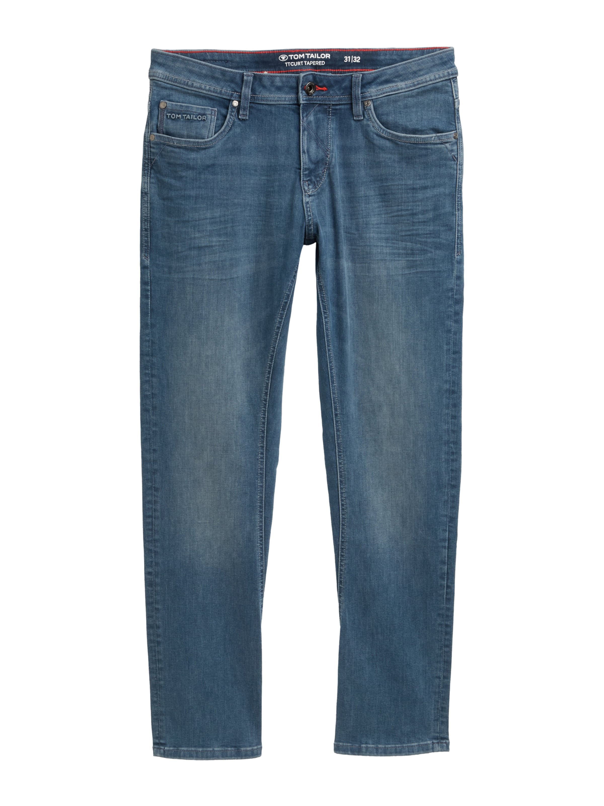 TOM TAILOR Tapered Jeans 'Curt' in Blue: front