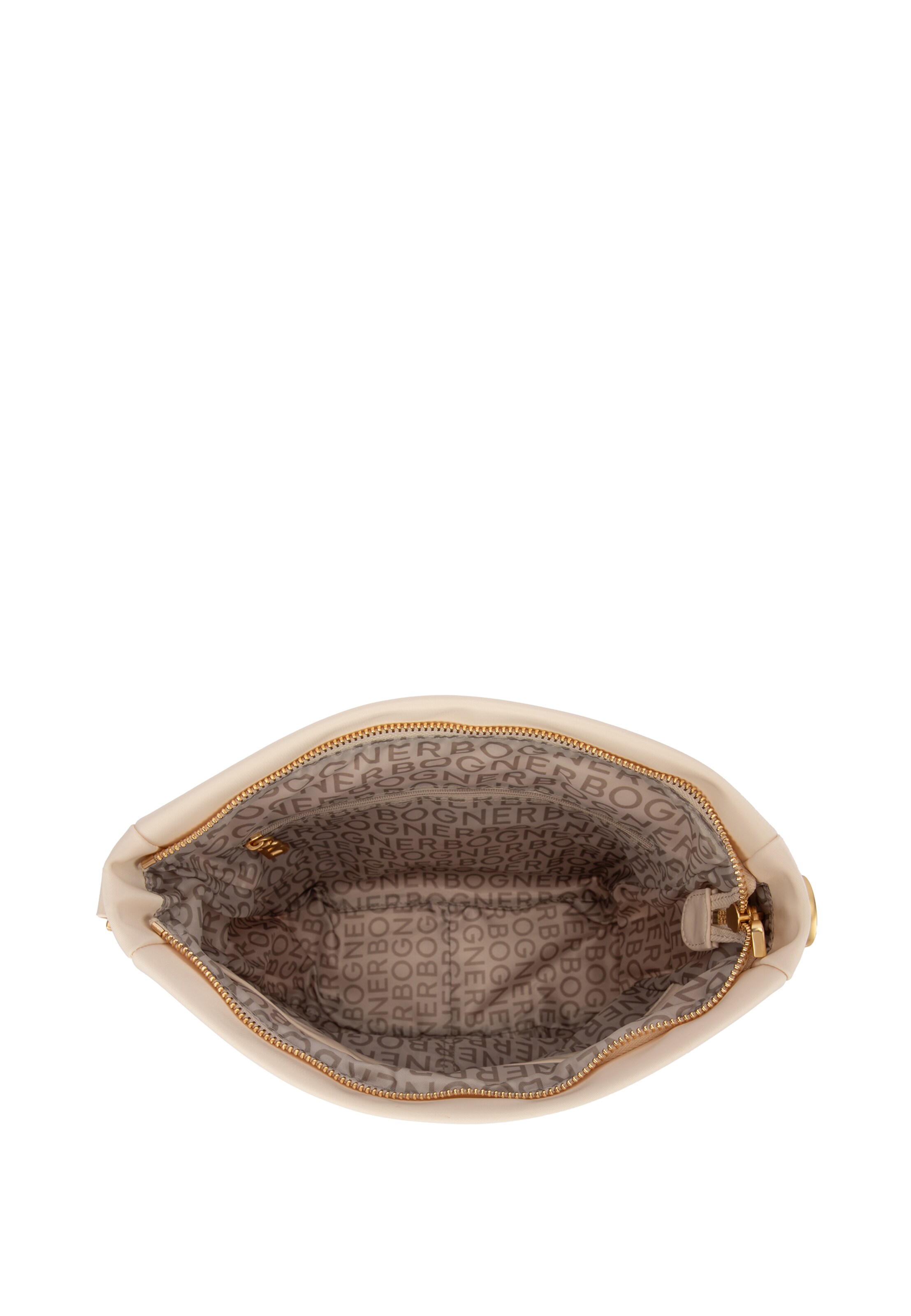 BOGNER - Mala de ombro 'Klosters Neve Juna' em bege