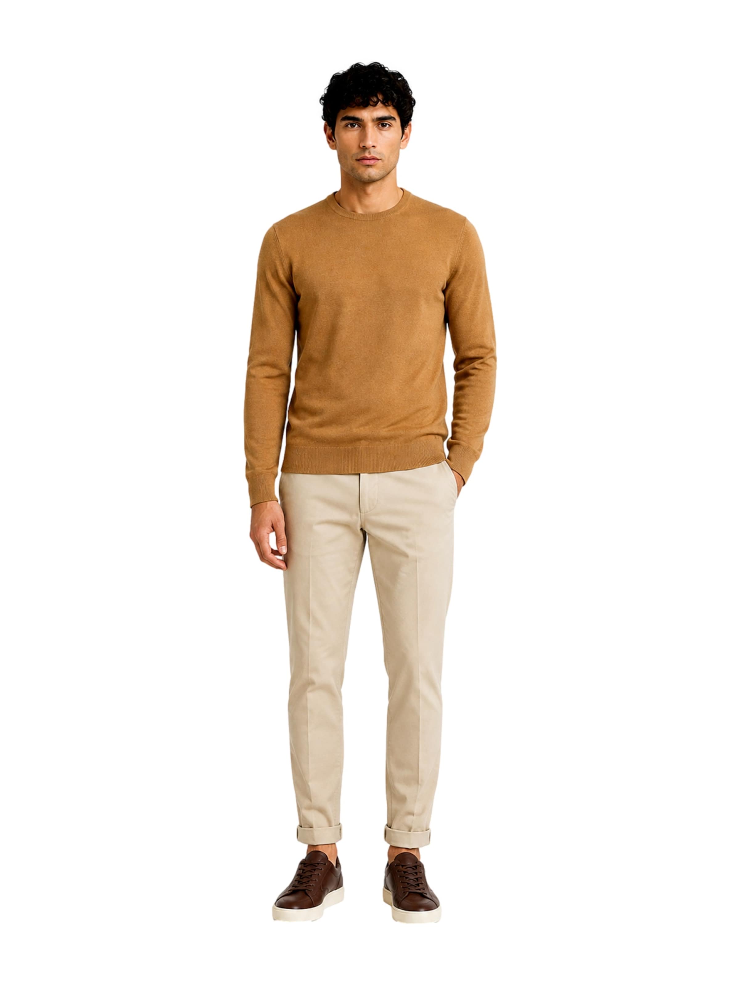 Pull-over Ragman en marron