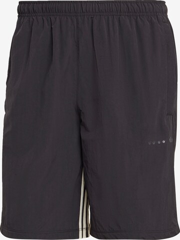 ADIDAS ORIGINALS Loosefit Broek in Zwart: voorkant