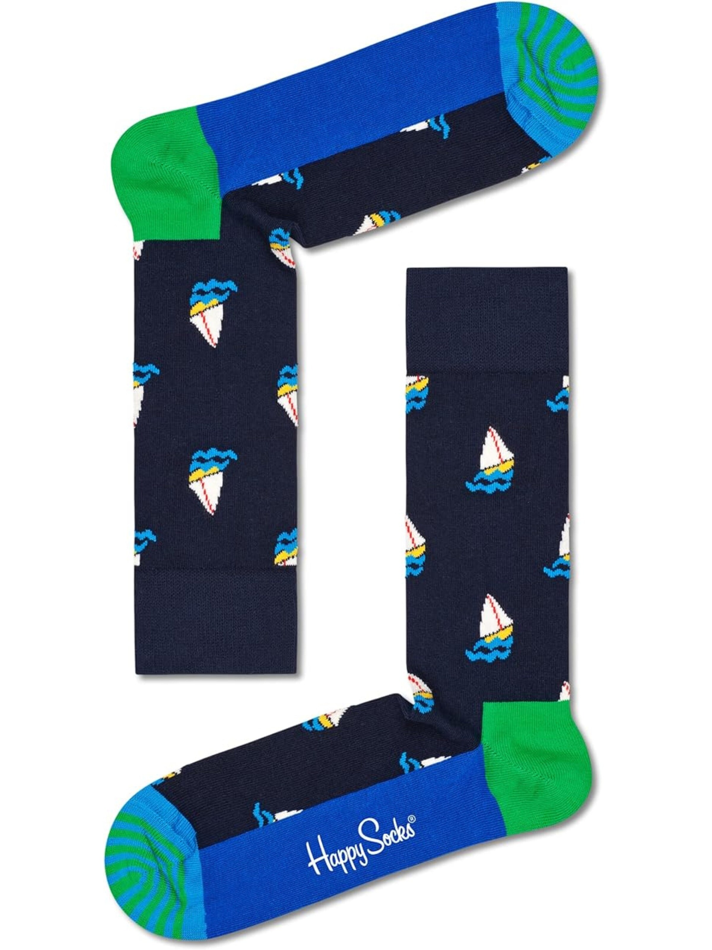 Happy Socks Socks '4-Pack Navy Socks Set' in Mixed colors