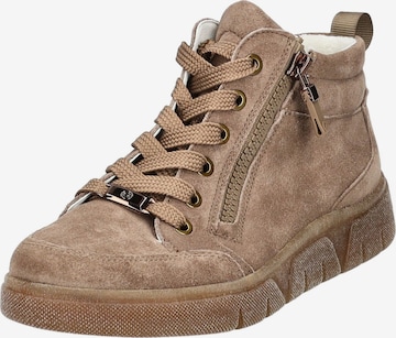 Sneaker alta 'Rom' di ARA in grigio: frontale