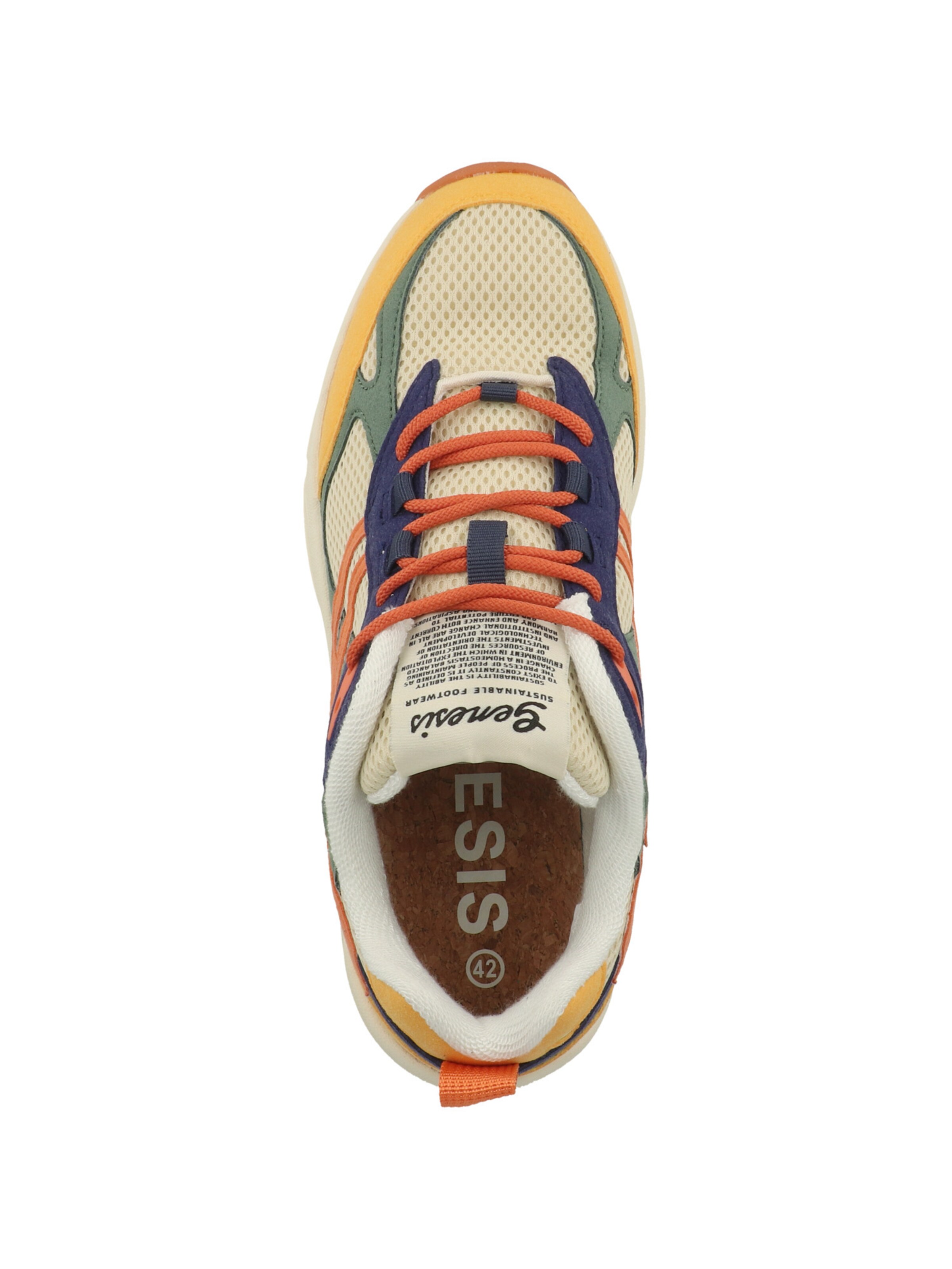 Sneaker bassa 'Winter Flowers ' di GENESIS in colori misti