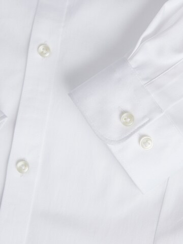 JACK & JONES Slim Fit Paita 'Parma' värissä valkoinen