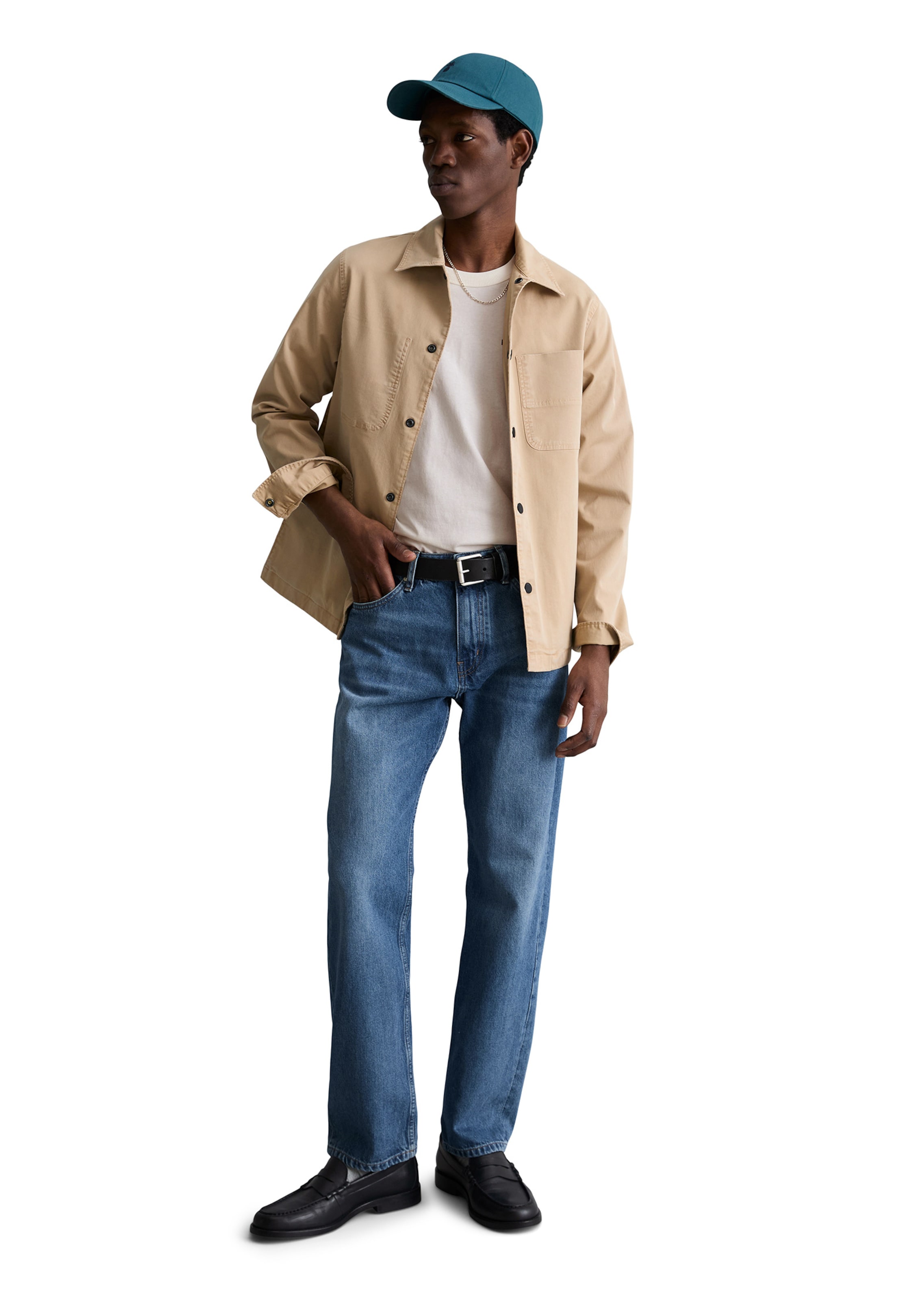 Marc O'Polo DENIM Regular fit Button Up Shirt in Beige