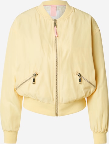 Veste mi-saison 'Ellanora' NÜMPH en jaune : devant