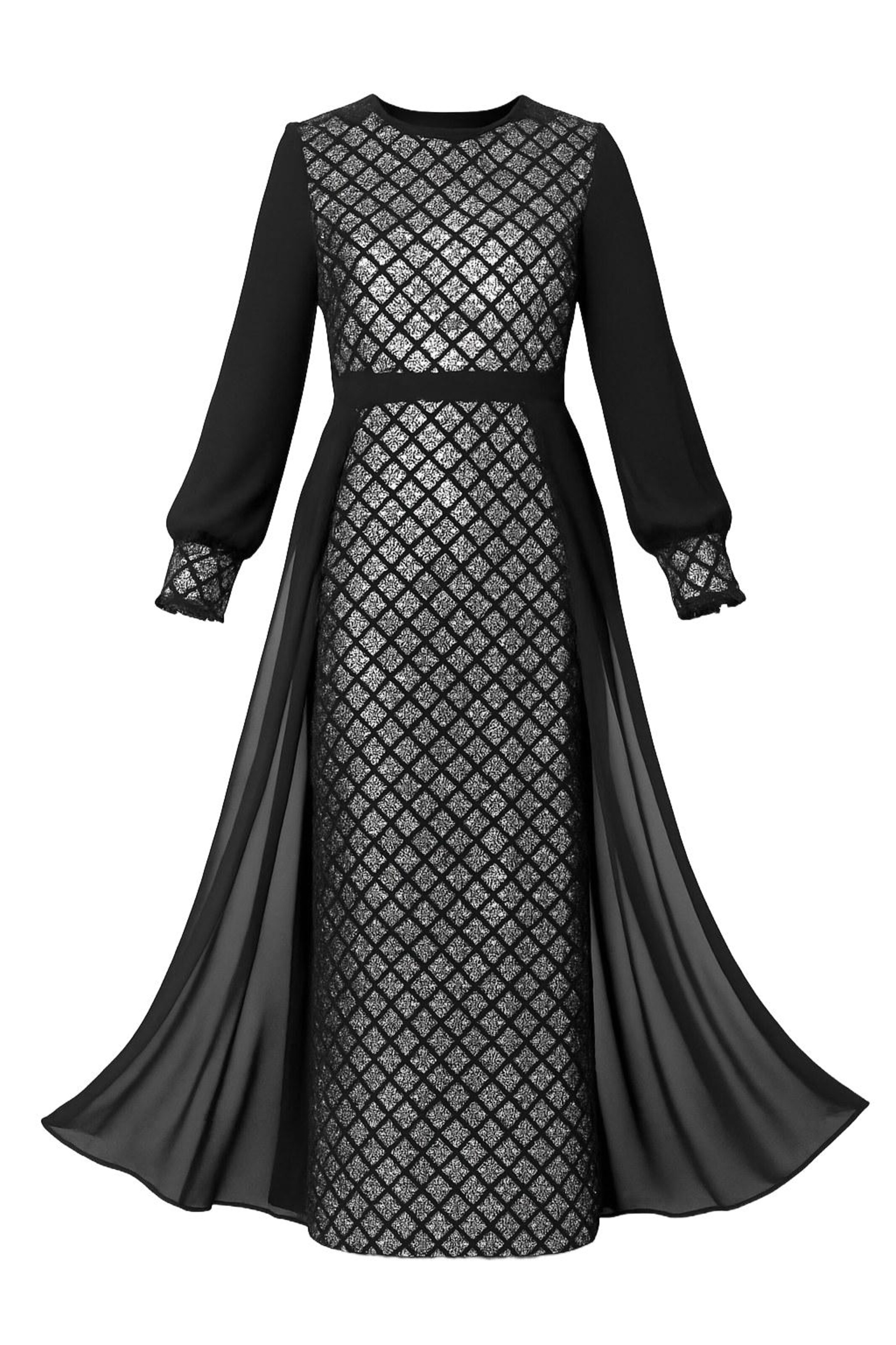 MODAMIHRAM Dress in Black: front