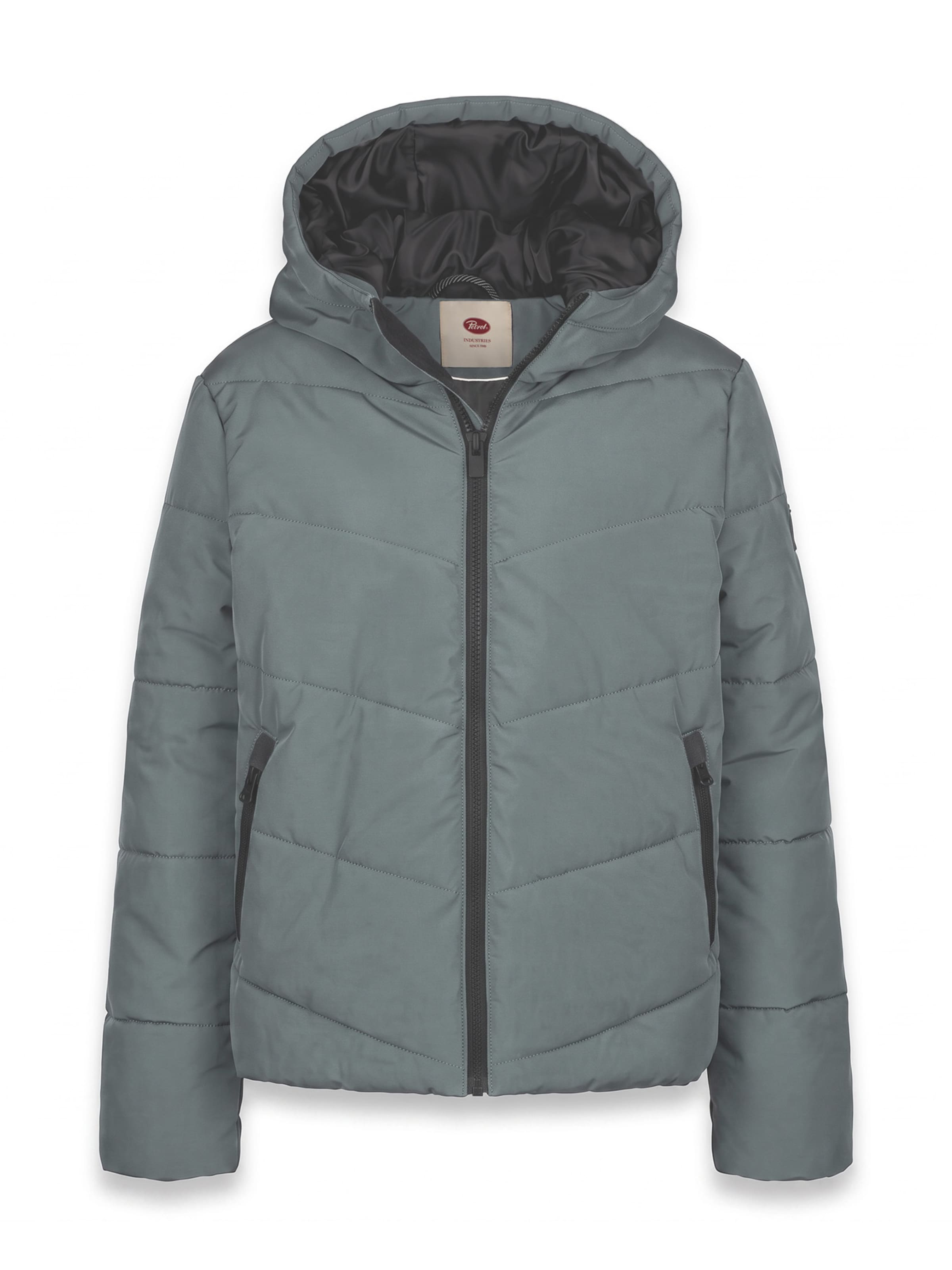 Petrol Industries Winter jacket in Green: front