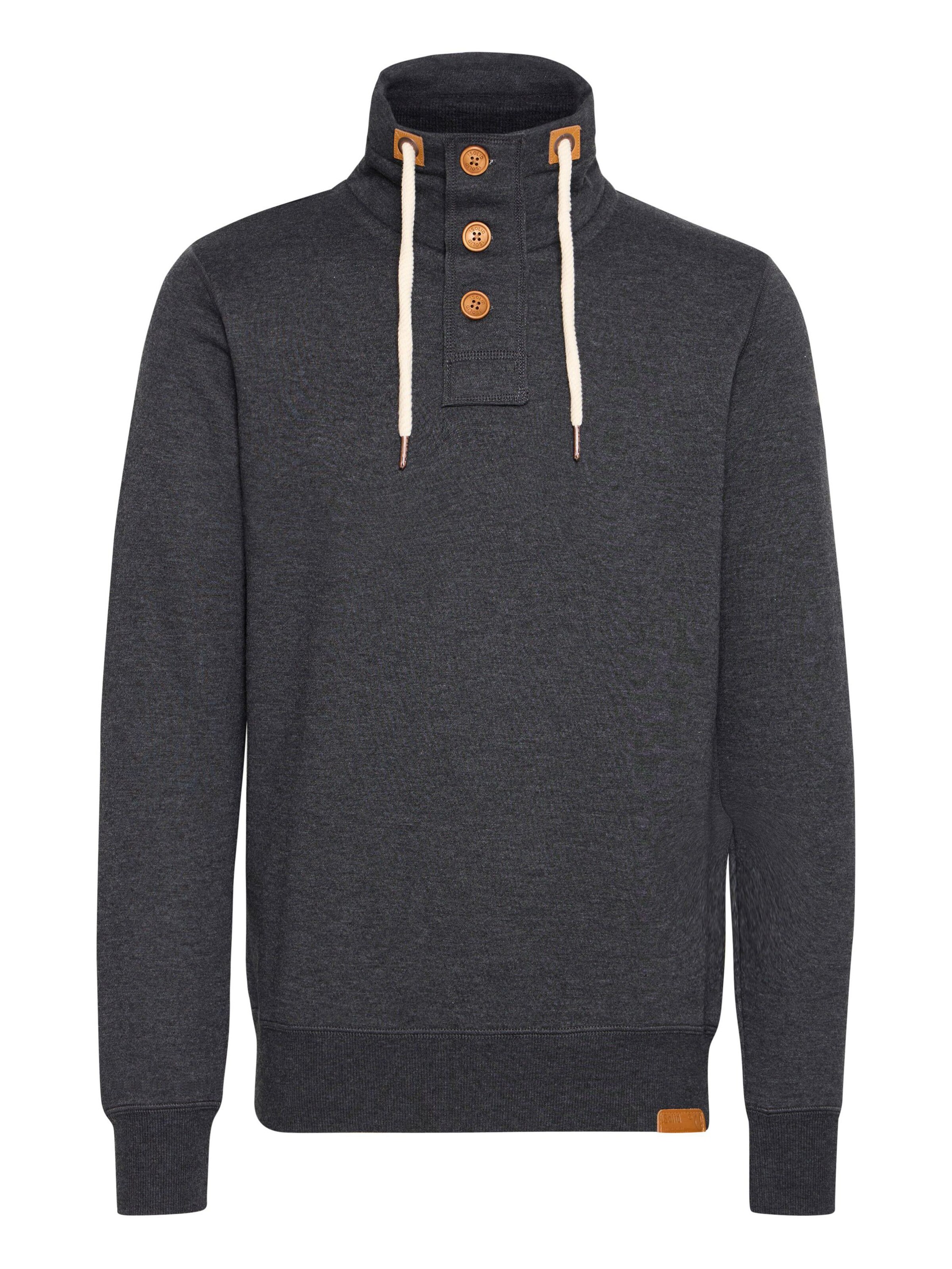 Felpa 'Trip' di !Solid in grigio: frontale