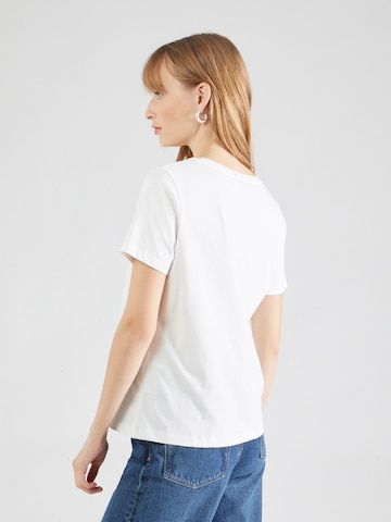 T-shirt COMMA en blanc