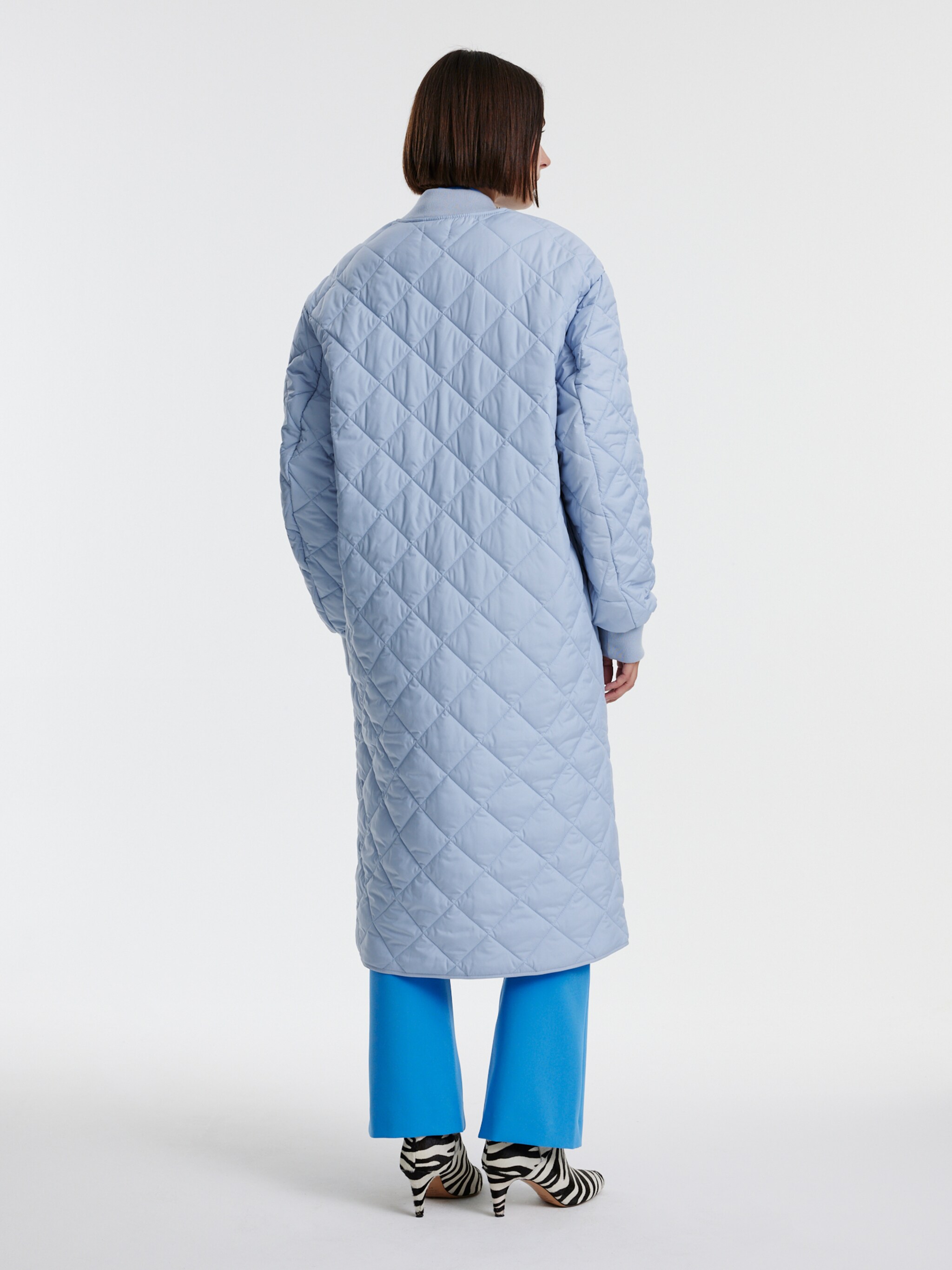 EDITED Produits Manteau mi-saison 'Juno' bleu