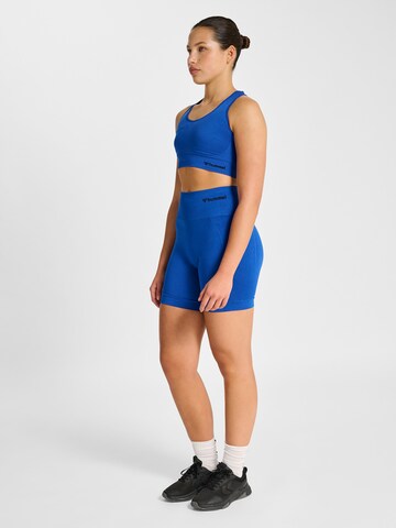 Hummel Bustier Sport bh 'Tif' in Blauw