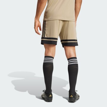 Regular Pantalon de sport 'Squadra 25' ADIDAS PERFORMANCE en beige