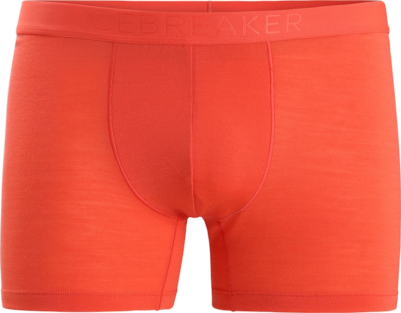 ICEBREAKER Boxershorts 'Anatomica' in Orange