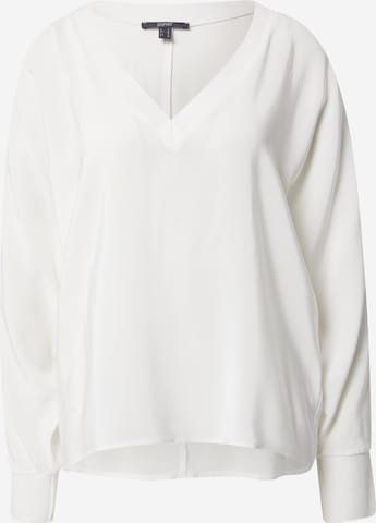 Esprit Collection Blouse in Wit: voorkant