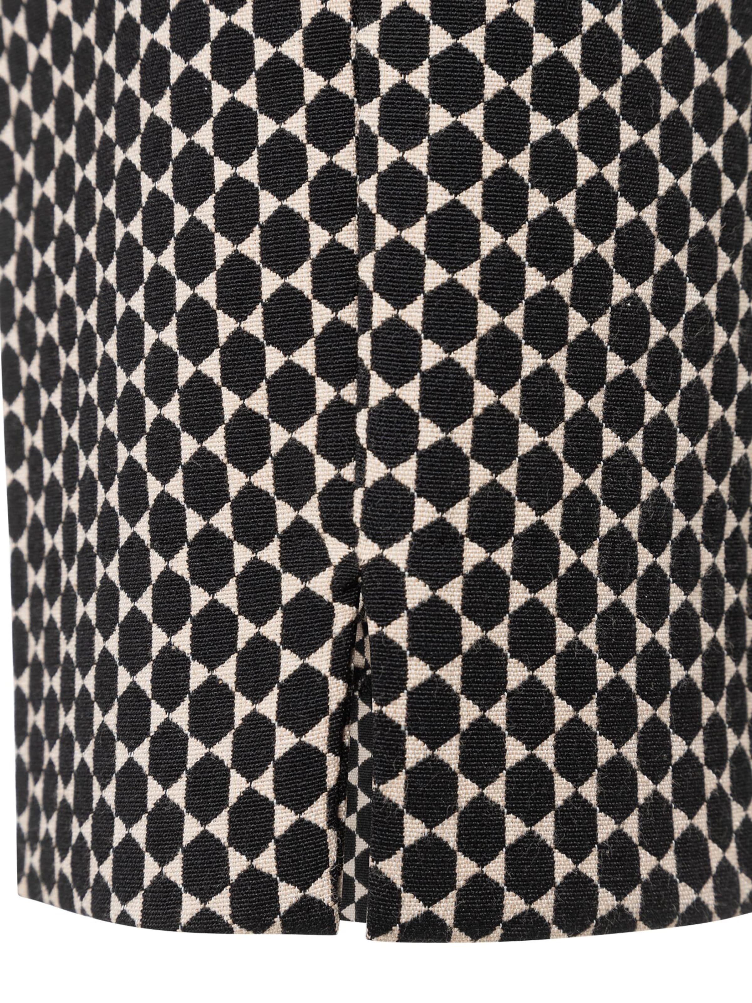 MORE & MORE Slimfit Hose 'Hedy' in Schwarz