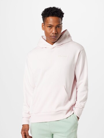 Champion Authentic Athletic Apparel Sweatshirt in Roze: voorkant