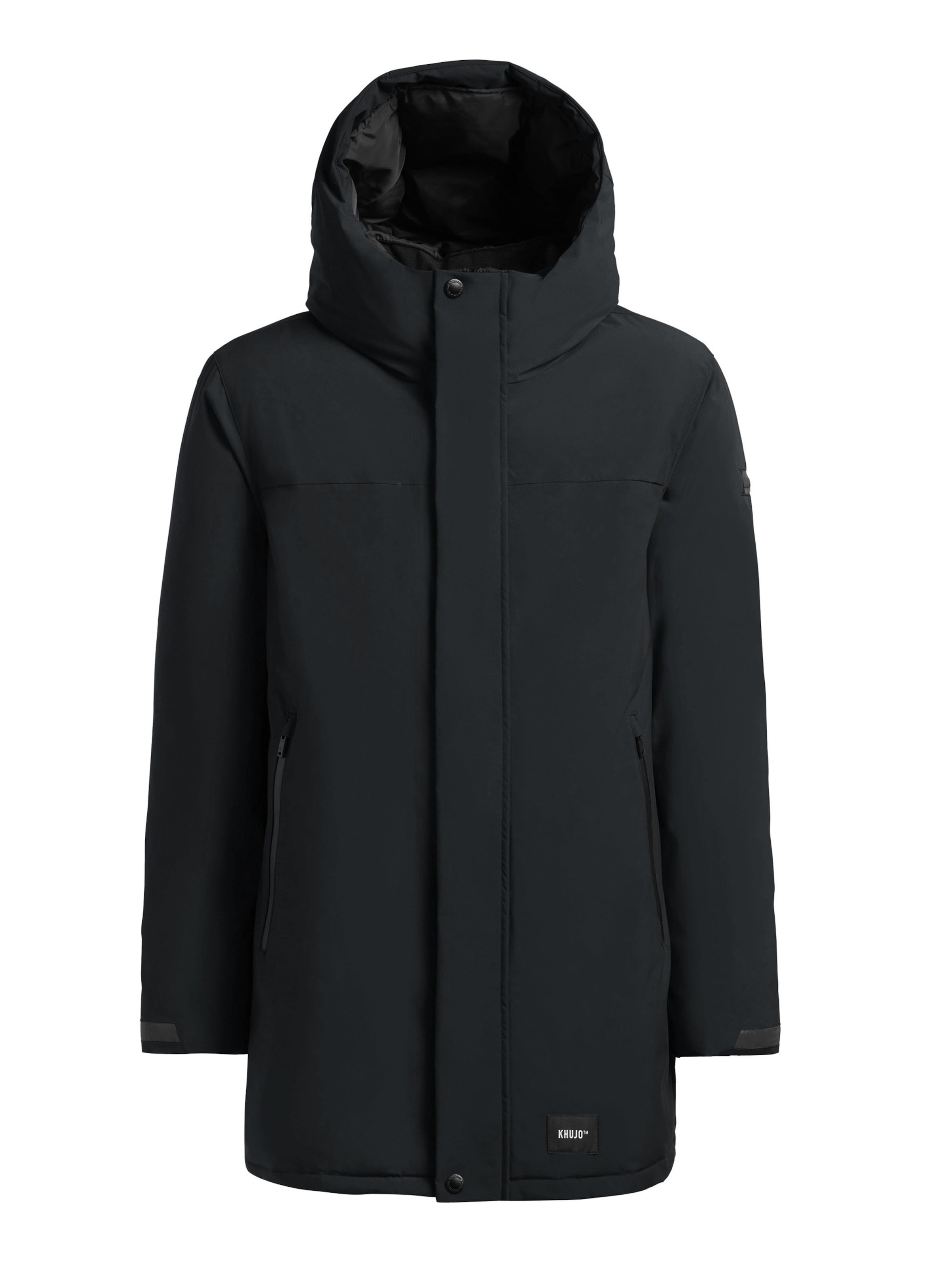 khujo Winter jacket 'Dehl' in Blue: front