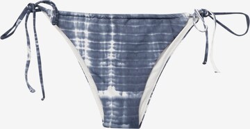 Pull&Bear Triangle Bikini Bottoms in Blue: front