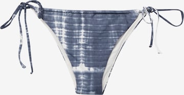 Pull&Bear Triangel Bikinihose in Blau: predná strana