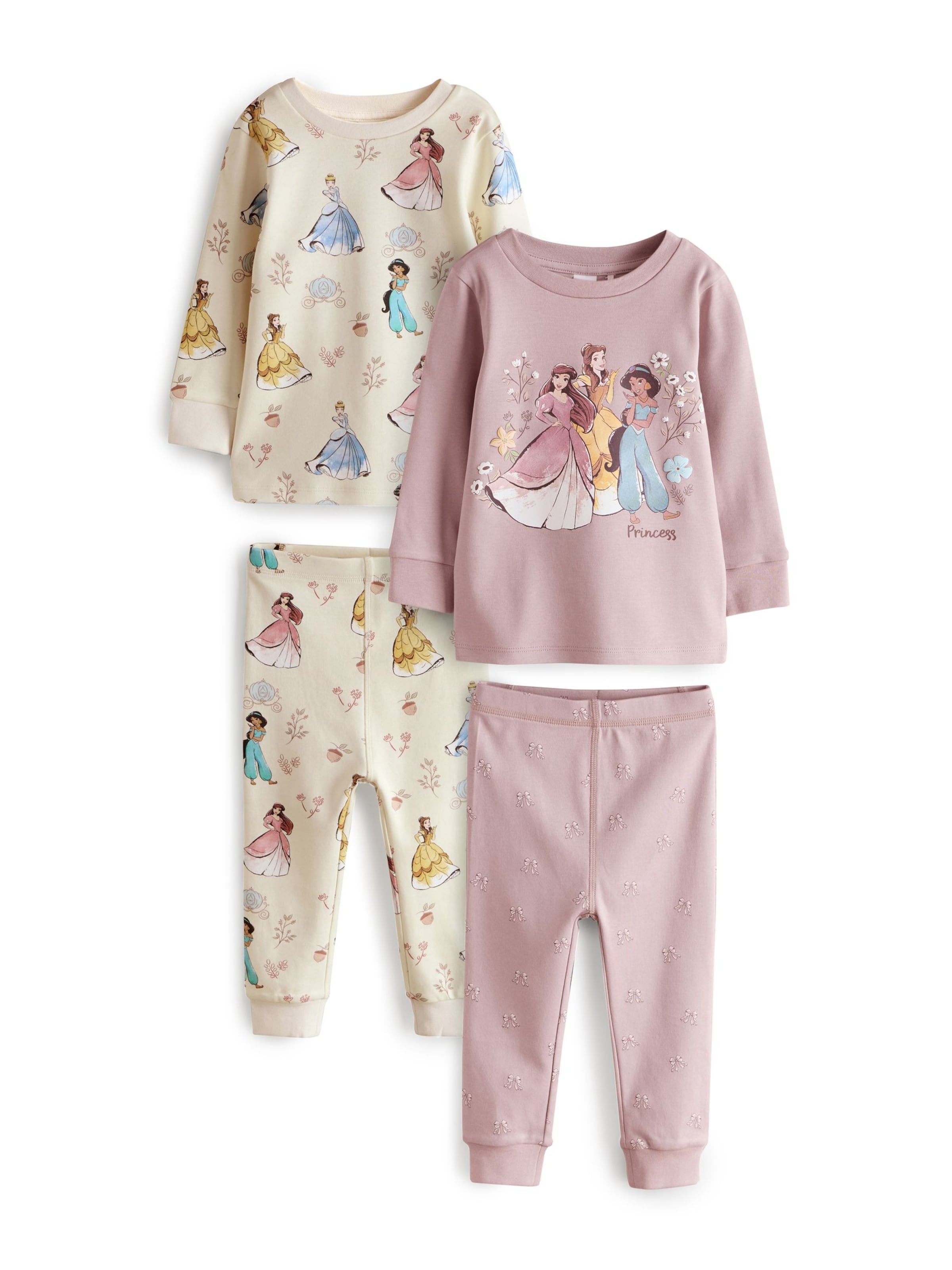 Pyjama Next en beige : devant