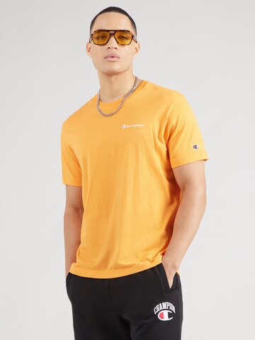 Maglietta di Champion Authentic Athletic Apparel in arancione: frontale