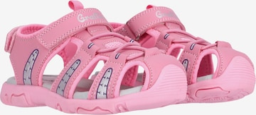 Graffiti Sandals & Slippers 'Kama' in Pink