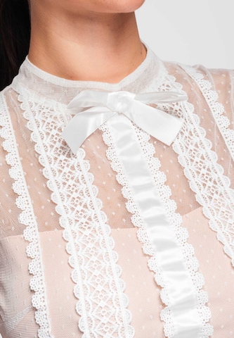 Robe de soirée Ombre en blanc
