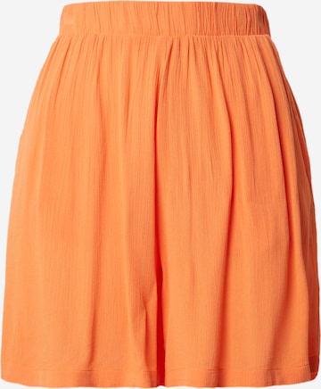 ICHI Wide leg Broek 'Marrakech' in Oranje: voorkant