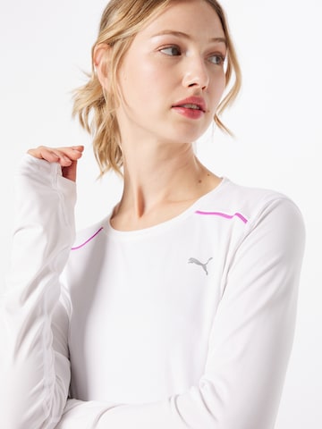 PUMA - Camisa funcionais 'Marathon' em branco