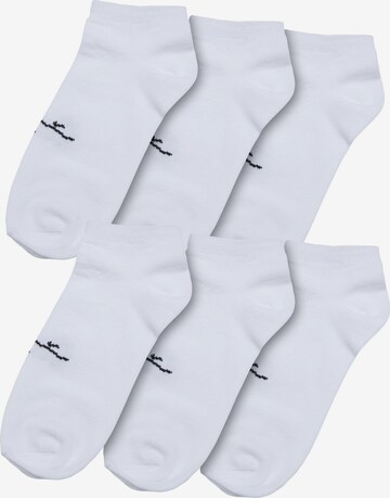 Chaussettes Karl Kani en blanc : devant