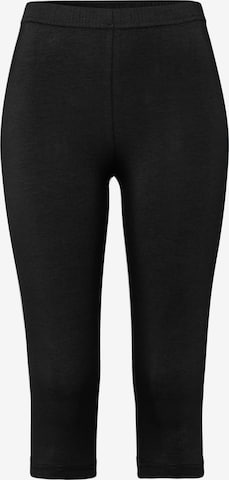 VIVANCE Skinny Caprihose in Schwarz