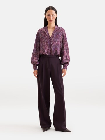SEIDENSTICKER Blouse in Lila