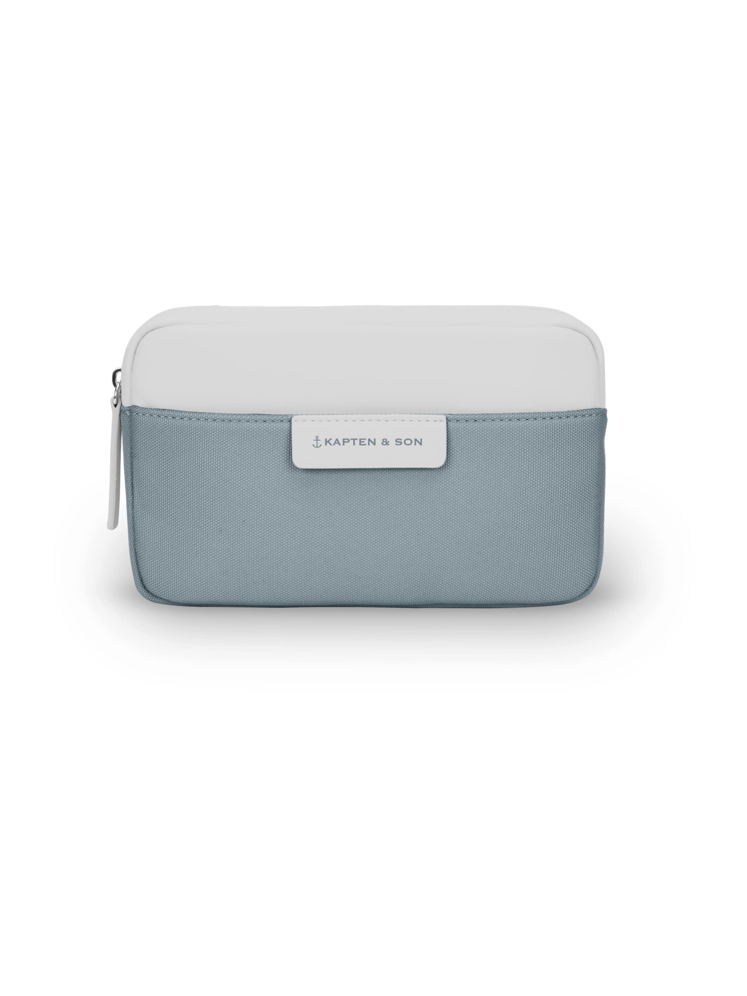 Marsupio 'Bergen Crossbody' Kapten & Son di colore blu colomba / bianco, Visualizzazione prodotti