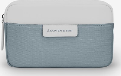 Kapten & Son Belt bag 'Habo' in Dusty blue / White, Item view