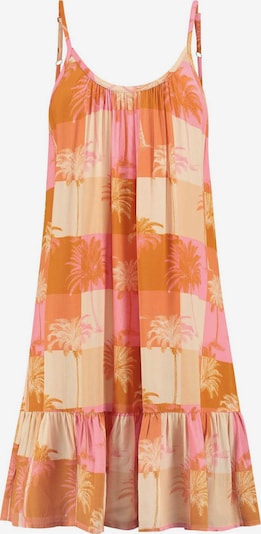 Shiwi Καλοκαιρινό φόρεμα 'Ibiza' σε γκρεζ / πορτοκαλί / ανοικτό ροζ / λευκό, Άποψη προϊόντος