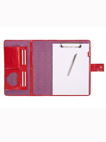 petit amour Document Bag 'LISA' in Red