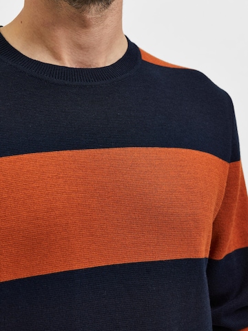 SELECTED HOMME Sweater 'Martin' in Blue